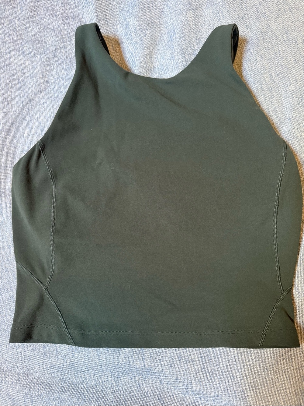 lululemon athletica Olive Green Tank Top